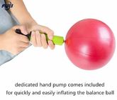 Шарик фитнеса массажа тренировки шарика PVC шарика 25cm йоги FULI пластиковый