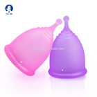 Женщины W/Heavy чашки периода силикона менструального уборщика чашки устранимые многоразовые или чувствительная подача