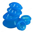 Вакуум консервирует синь здравоохранения физиотерапии целлюлита Ventouse амортизатора влаги силикона массажа придавая форму чашки анти-