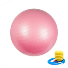 PVC 45 анти- взрыва мягкий шарик спортзала оборудования тренировки шарика йоги спортзала 55 65 75cm