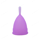 Пурпур чашки периода тампона и пусковой площадки альтернативный менструальный многоразовый большой