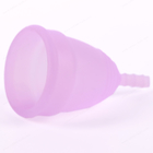 Период медицинского силикона менструальный многоразовый придает форму чашки нежность 2pcs гибкая с 1 хранением