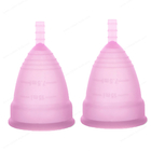 Чашка силикона медицинской ранга OEM менструальная органическая отсутствие чашек запаха менструальных