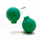 Сторона придавая форму чашки шарик всасывания 15mm 25mm стеклянный резиновый