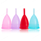 Гигиены силикона медицинской ранга чашка мягкой менструальная многоразовая
