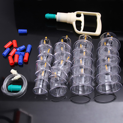 Инструменты всасывания вакуума размера Hijama пластиковой терапией придавая форму чашки установленные большие